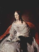Francesco Hayez Portrat der Prinzessin di Sant' Antimo oil painting on canvas